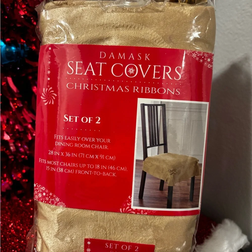 NWT In bag Gold Seat Covers - Set of 2